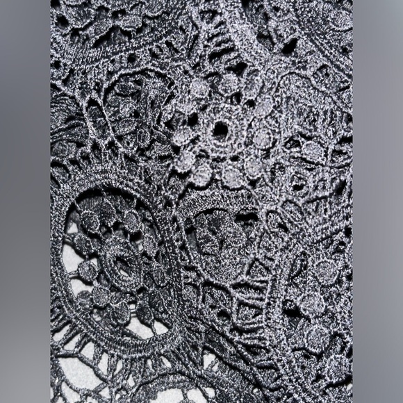 Lena Bodycon Dress Lace Flutter Sweetheart Neck Women M Whimsigoth Fairy Grunge - Picture 6 of 8